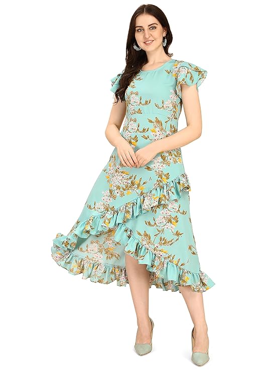 Women's Wrap Long Length Dress